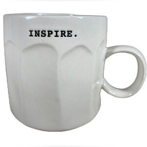 Rae Dunn Inspire Typewriter Font Ceramic‎ Mug